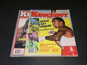 Seller image for 2 Iss Knockout Winter '88, Summer '89 Leonard vs Hearns, Evander Holyfield for sale by Joseph M Zunno