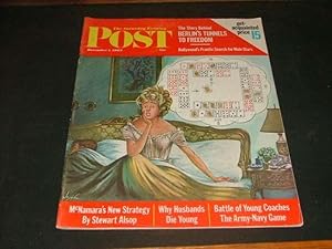 Saturday Evening Post December 1 1962 Berlin's Freedom Tunnels