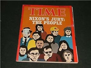 Time 12 November 1973 Nixon's Jury: The People,Watergate