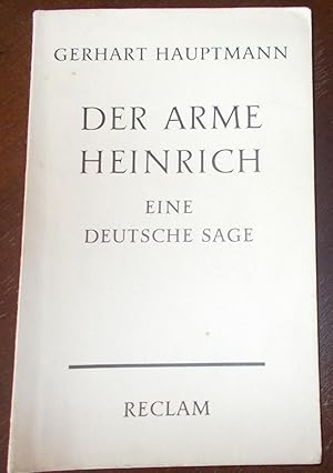 Der arme Heinrich - eine deutsche Sage