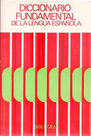 Imagen del vendedor de Diccionario fundamental de la lengua española a la venta por Librería Diálogo