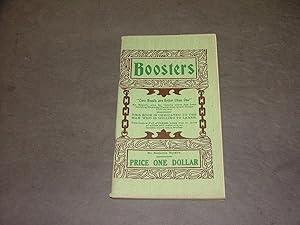 Boosters by Benjamin Burdick Cir 1920's Income Ideas If You Are A Worker