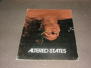 Press Package From The Movie Altered States Warner Bros. 1979