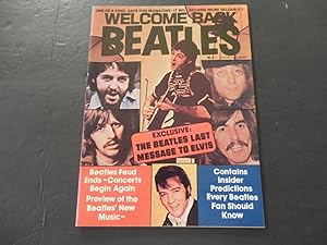 Bild des Verkufers fr Welcome Back Beatles Winter 1977 zum Verkauf von Joseph M Zunno