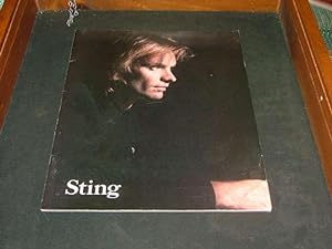 Sting '87-'88 Nothing Like The Sun World Tour Book