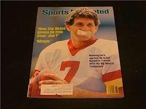 Sports Illustrated Sept. 3, 1984 Joe Theismann Redskins