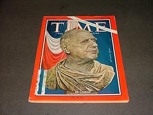 Time July 1, 1966 Behold! Great Emperor Charles De Gaulle I (Hopefully No II)