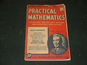 Seller image for Practical Mathematics Iss 6 Vol 1 Reginald Stevens Kimball 1943 Military Applica for sale by Joseph M Zunno