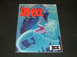 Heavy Metal Sep '85 The Grey Man, Top Secret, Wacko, Rebel