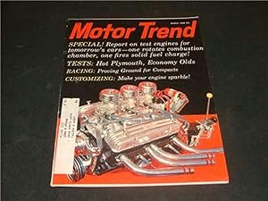 Motor Trend March 1960 Customizing, Racing, Engine Tests