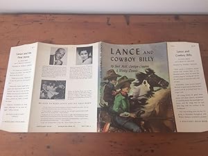 LANCE AND COWBOY BILLY (dust jacket only)