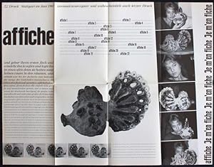 Seller image for affiche. 22. Druck. Stuttgart im Juni 1961 for sale by Graphem. Kunst- und Buchantiquariat