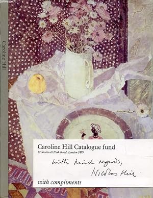 Bild des Verkufers fr CAROLINE HILL (1935-1983), A Complete Catalogue of Paintings, Watercolours, Drawings, Etchings and Fabric Designs zum Verkauf von Le-Livre