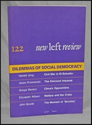 Image du vendeur pour New Left Review, 122 (July-August 1980) : Dilemmas of Social Democracy mis en vente par Cat's Cradle Books