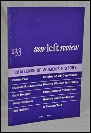 Seller image for New Left Review, 133 (May-June 1982) : Challenge of Women's History for sale by Cat's Cradle Books