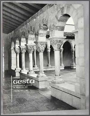 Seller image for Gesta: International Center of Medieval Art, Volume 21/2 (1982) for sale by Cat's Cradle Books