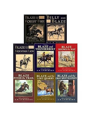 Seller image for Billy and Blaze Volumes #1-#8 Set of 8 Blaze and the Forest Fire Lost Quarry Mountain Lion Thunderbolt Blaze Finds the Trail Shows the Way Gray Spotted Pony [Paperback] for sale by Lakeside Books