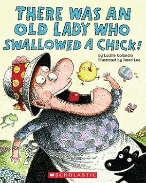 Seller image for There Was an Old Lady Who Swallowed a Chick! (Paperback or Softback) for sale by BargainBookStores