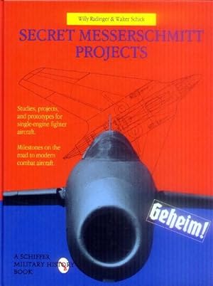 Bild des Verkufers fr Secret Messerschmitt Projects zum Verkauf von Paperback Recycler