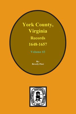Imagen del vendedor de Records of York County, Va. 1648-1657. (Vol. #3) (Paperback or Softback) a la venta por BargainBookStores