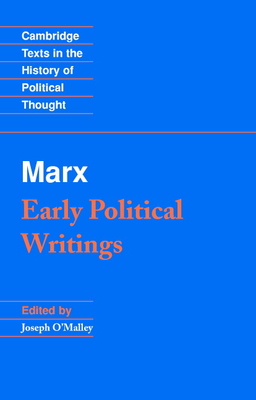 Imagen del vendedor de Marx: Early Political Writings (Paperback or Softback) a la venta por BargainBookStores