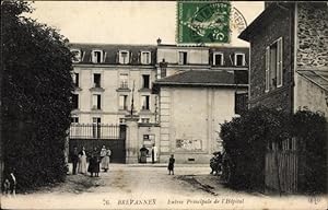 Ansichtskarte / Postkarte Brevannes Val de Marne, Entree Principale de l'Hopital, Krankenhaus