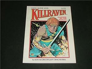 Image du vendeur pour Marvel Graphic Novel #7 KillRaven Warrior Of The Worlds 1983 Bronze Age mis en vente par Joseph M Zunno