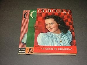 3 Iss Coronet Feb,Mar,Jul, 1946 Superman, Legalized Gambling, Influenza