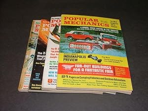 4 Iss Popular Mechanics May '67, Jan,Jul,Oct '68 O-2 Fighter,X-24 Wingless