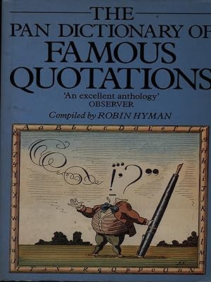 Imagen del vendedor de The Pan dictionary of famous quotations a la venta por Librodifaccia