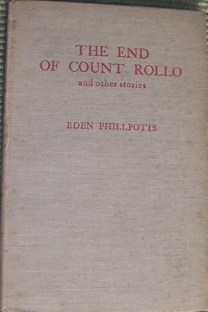 Seller image for The End of Count Rollo and other stories for sale by eclecticbooks