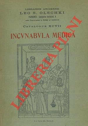 Bild des Verkufers fr Incunabula medica. zum Verkauf von Libreria Piani