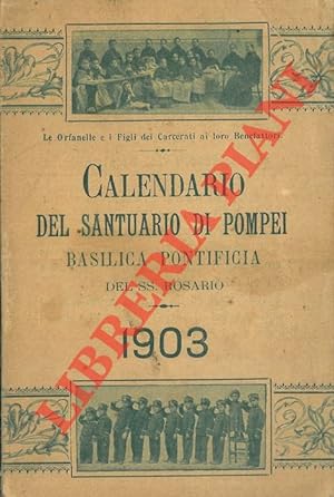 Calendario del Santuario di Pompei. 1903.