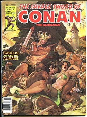 Image du vendeur pour The Savage Sword of Conan the Barbarian No. 50 mis en vente par Dearly Departed Books