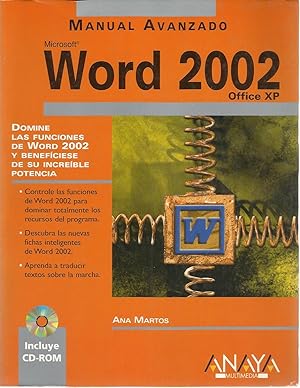 Manual avanzado de microsoft word 2002 / Manual Microsoft Word 2002 Advanced (Spanish Edition)