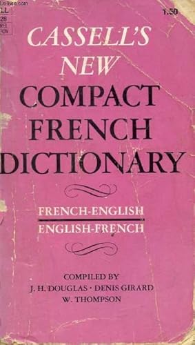 Imagen del vendedor de CASSELL'S NEW COMPACT FRENCH-ENGLISH, ENGLISH-FRENCH DICTIONARY a la venta por Le-Livre