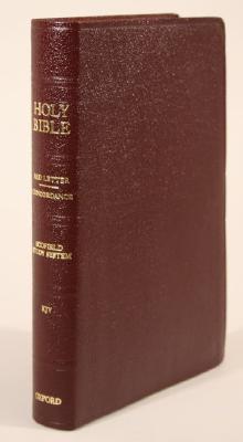 Seller image for Old Scofield Study Bible-KJV-Classic: 1917 Notes (Leather / Fine Binding) for sale by BargainBookStores