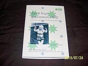 Image du vendeur pour Ages & Stages Questionnaires (ASQ): A Parent-Completed Child-Monitoring System mis en vente par Wickham Books South