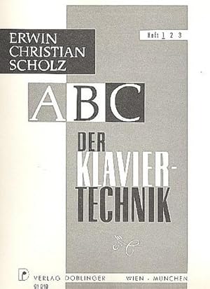 Bild des Verkufers fr ABC der Klaviertechnik Band 1Tgliche Studien zur technischen : rhythmischen und musikalischen Ausbildung zum Verkauf von AHA-BUCH GmbH