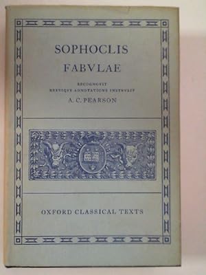 Immagine del venditore per Sophoclis : Fabulae. venduto da Antiquariat Maiwald