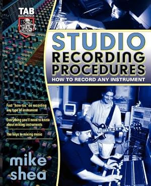 Seller image for Studio Recording Procedures (Paperback or Softback) for sale by BargainBookStores