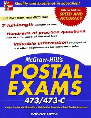 Seller image for McGraw-Hill's Postal Exams 473/473C (Paperback or Softback) for sale by BargainBookStores