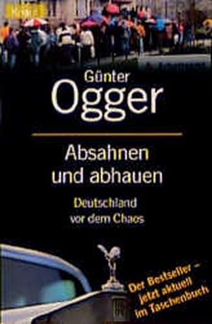 Seller image for Absahnen und abhauen for sale by Versandantiquariat Felix Mcke