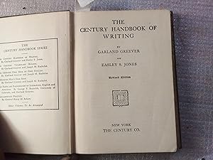 Imagen del vendedor de The century handbook of writing. a la venta por Librera "Franz Kafka" Mxico.