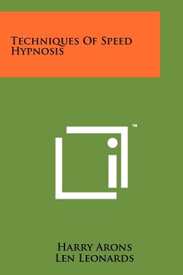 Bild des Verkufers fr Techniques of Speed Hypnosis (Paperback or Softback) zum Verkauf von BargainBookStores