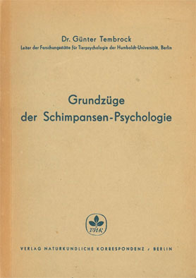 Seller image for Grundzge der Schimpansen-Psychologie. for sale by Schueling Buchkurier