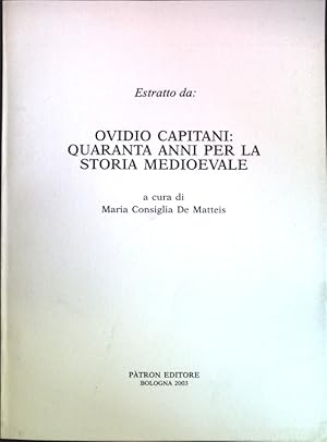 Bild des Verkufers fr Non in membris Tantummodo Studeas servare Corporeis": Pier Damiani fra castita ed eucarestia. A propoito della letera Reindel 123; Estratto da: Ovidio Capitani: Quaranta anni per la Storia Medioevale; zum Verkauf von books4less (Versandantiquariat Petra Gros GmbH & Co. KG)