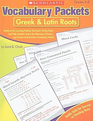 Seller image for Vocabulary Packets: Greek & Latin Roots (Paperback or Softback) for sale by BargainBookStores