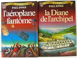 Imagen del vendedor de Lot de deux livre: L'aeroplane fantome + La Diane de l'archipel a la venta por crealivres
