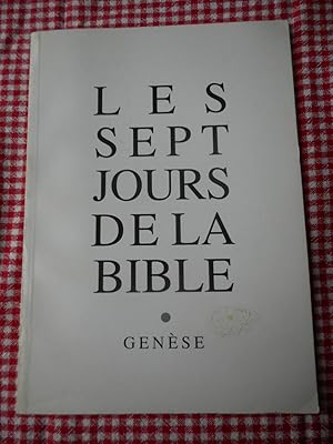 Bild des Verkufers fr Les sept jours de la Bible - Genese zum Verkauf von Frederic Delbos
